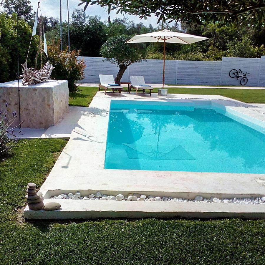 Villa Evanna Lefkimmi  Ngoại thất bức ảnh