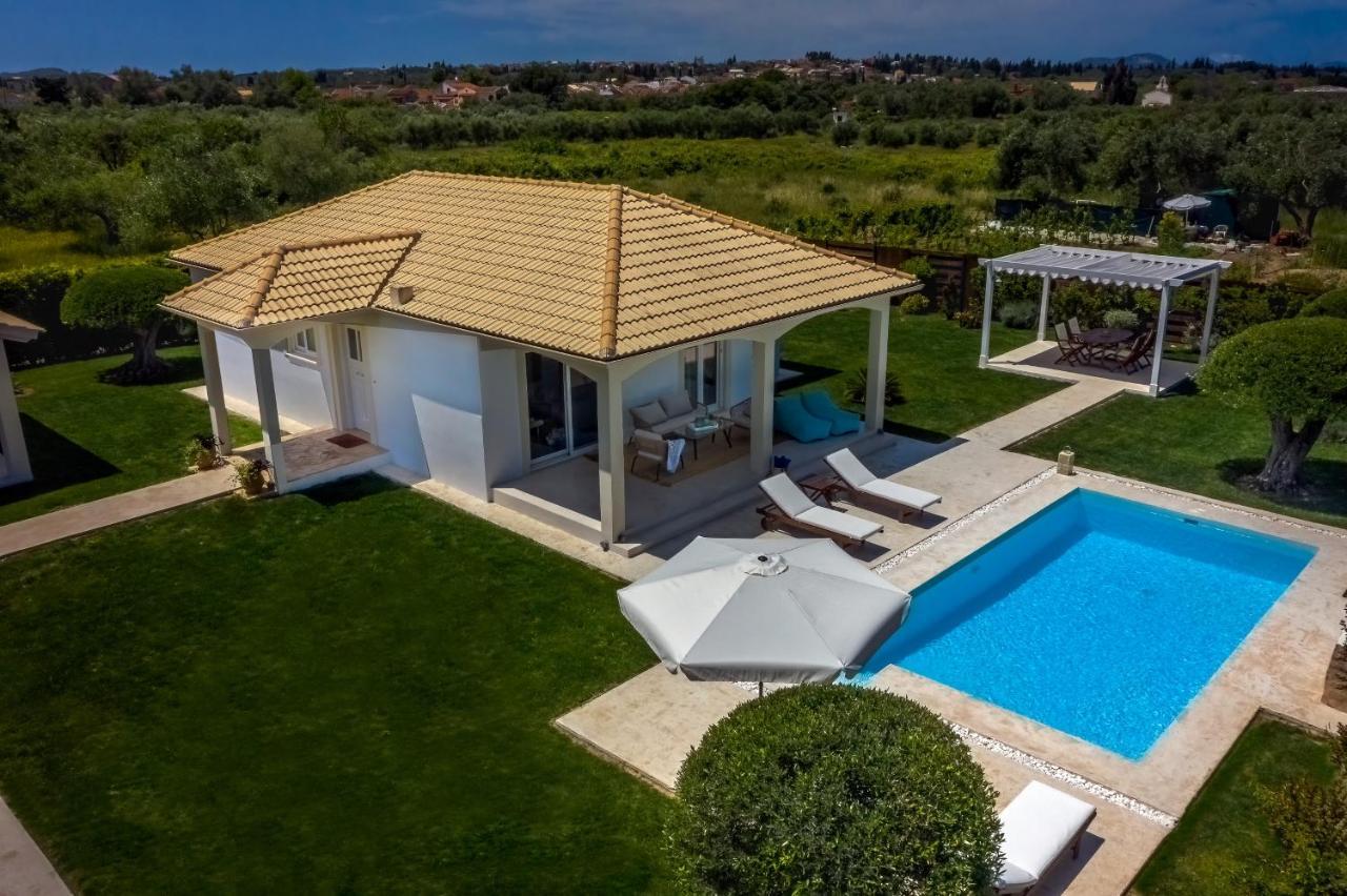 Villa Evanna Lefkimmi  Ngoại thất bức ảnh
